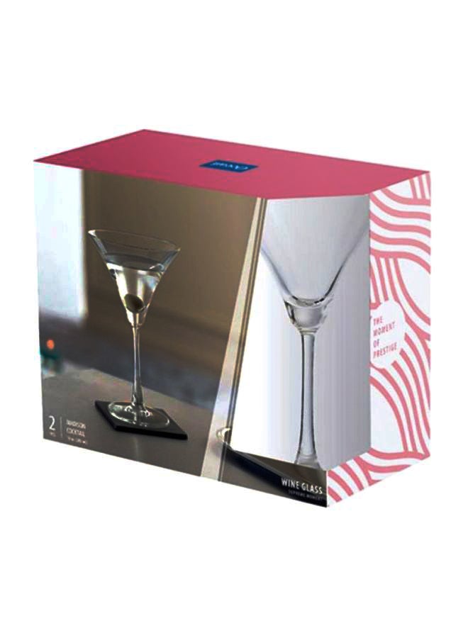Ocean 2 Piece Madison Stemware Martini Glass Set, 285ml Capacity for Water, Soft drink Hard drink, Margerita, Martini - Image 3